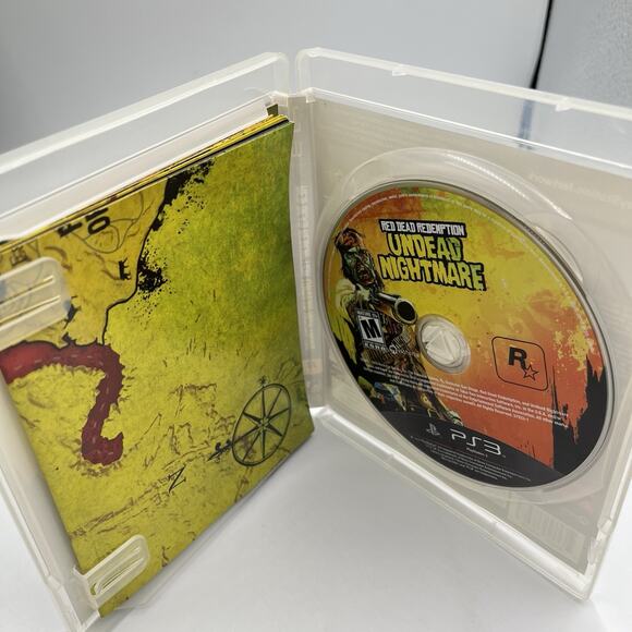 Red dead Redemption: Undead Nightmare (Playstation 3) CIB With Map - Picture 3 of 11